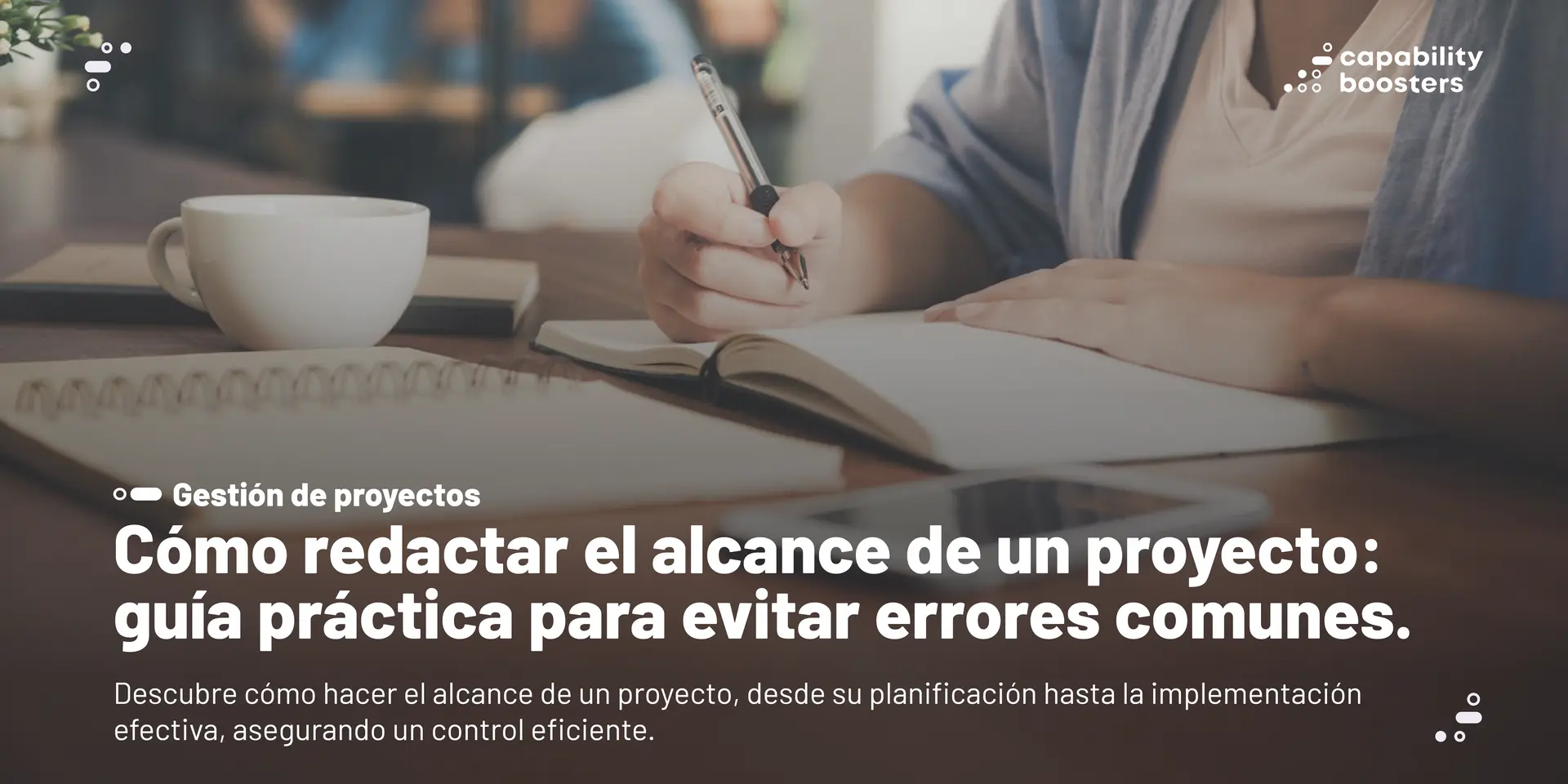 como redactar alcance de un proyecto